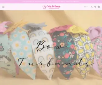 Catsandbows.com(Bows for everyone) Screenshot