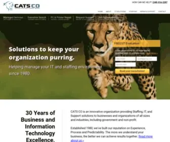 Catsco.com(IT Services & Staffing) Screenshot