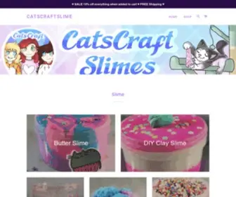 Catscraft.com(CatsCraft Slime) Screenshot