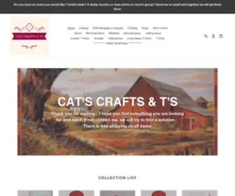 Catscraftsandts.org(Cat's Crafts & T's) Screenshot