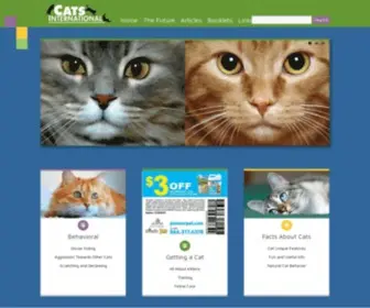 Catsinternational.org(Cats International) Screenshot