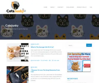 Catsjunky.com(Cats Junky) Screenshot