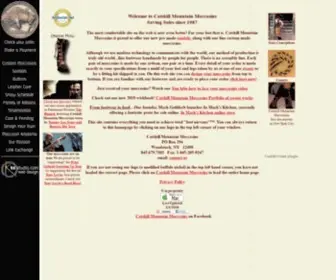 Catskill-Moc.com(Catskill Mountain Moccasins/Custom Moccasins/Woodstock NY) Screenshot