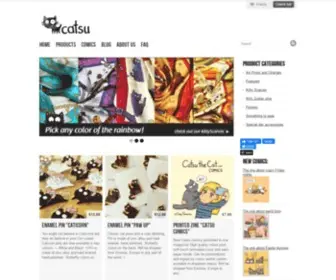 Catsuthecat.com(Catsu The Cat) Screenshot