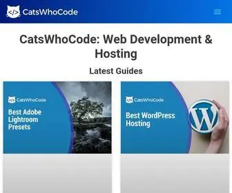 Catswhocode.com(Catswhocode) Screenshot