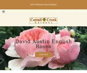 Cattail-Creek.com(Cattail Creek Gardens) Screenshot