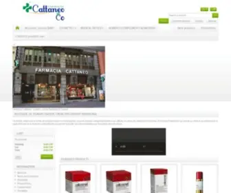Cattaneofarma.com(Farmacia Cattaneo) Screenshot