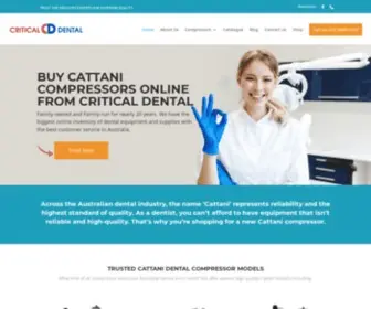 Cattanicompressors.com.au(Cattani Compressors) Screenshot