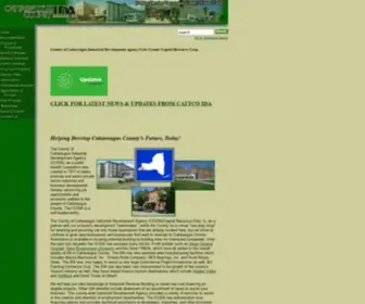 Cattcoida.com(Cattaraugus County Industrial Development) Screenshot