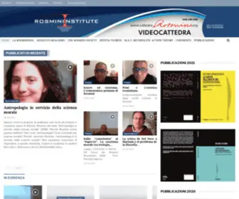 Cattedrarosmini.org(Video Cattedra Antonio Rosmini) Screenshot