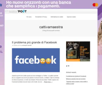 Cattivamaestra.it(CattivaMaestra) Screenshot