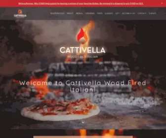 Cattivelladenver.com(Cattivella wood fired italian) Screenshot