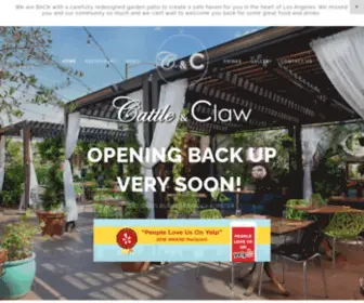 Cattleandclaw.com(Cattle and Claw) Screenshot