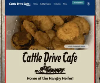 Cattledrivecafe.com(Cattle Drive Cafe) Screenshot