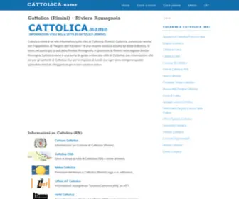 Cattolica.name(Cattolica RN) Screenshot