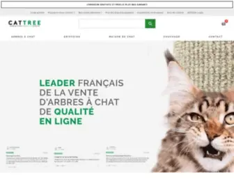 Cattree.fr(CAT TREE FR) Screenshot