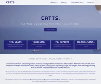 Catts.eu(Partner in Customs and Trade Compliance) Screenshot