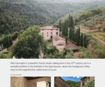 Catureglio.com(Villa) Screenshot