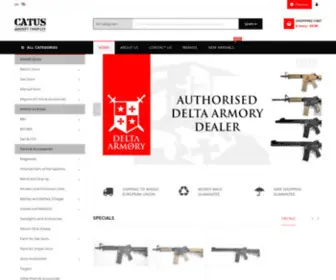 Catus-Airsoft.eu(CATUS Airsoft Shop) Screenshot