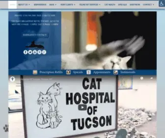 Catvettucson.com(Feline Veterinarian in Tucson) Screenshot