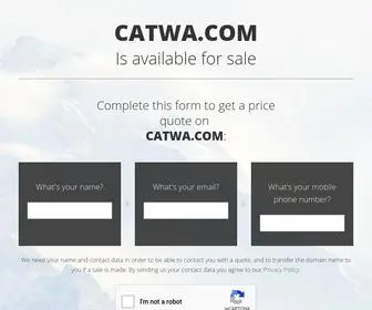 Catwa.com(Deze website) Screenshot
