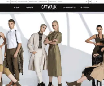 Catwalkmodels.ie(Catwalk Models) Screenshot