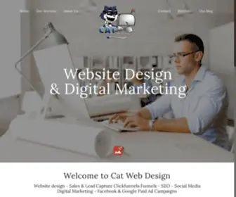 Catwebdesign.co.uk(Web Design) Screenshot