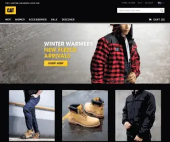 Catworkwear.com.au(CAT Work Boots & Shoes Online) Screenshot