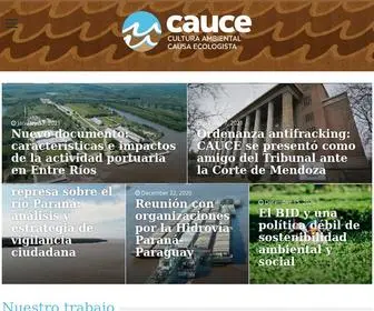 Cauceecologico.org(Causa Ecologista) Screenshot