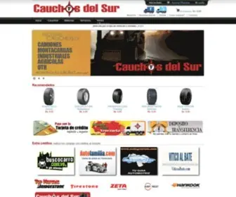 Cauchosdelsur.com(Cauchos del Sur) Screenshot