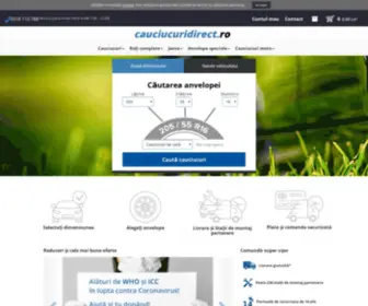Cauciucuridirect.com(Cele mai bune oferte) Screenshot