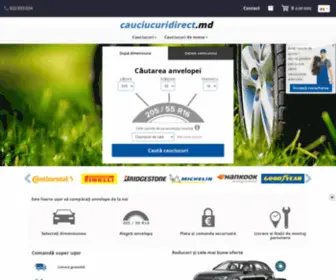 Cauciucuridirect.md(Cumpara acum anvelope si cauciucuri de iarna online) Screenshot
