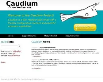 Caudium.net(Caudium) Screenshot