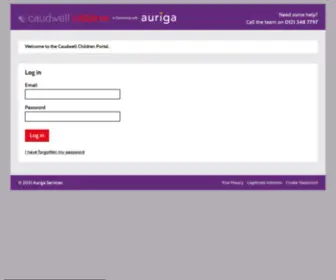 Caudwellenergy.com(Caudwell Children) Screenshot