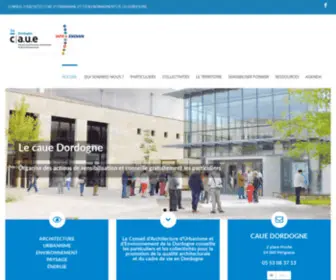 Cauedordogne.com(ACCUEIL) Screenshot