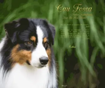 Caufosca.com(Australian Shepherd) Screenshot