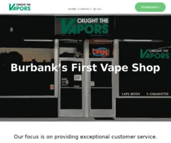 Caughtthevapors.com(Caughtthevapors) Screenshot