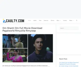 Caulty.com(Get something unique from) Screenshot