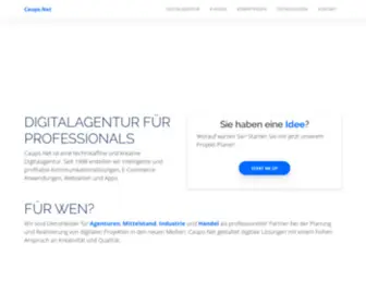 Caupo.net(Digitalagentur) Screenshot