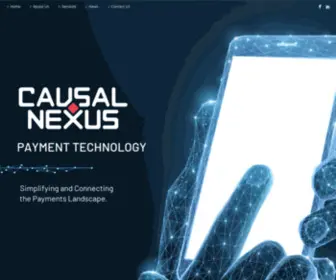 Causalnexus.com(Causal Nexus) Screenshot