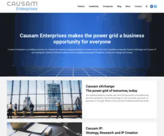 Causamenterprises.com(Causam Enterprises) Screenshot