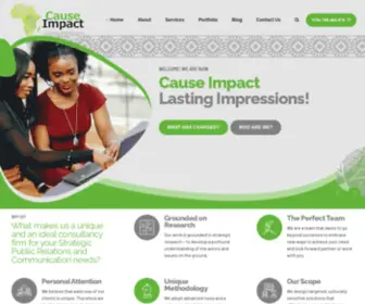 Cause-Impact.com(Cause Impact) Screenshot