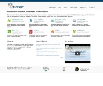 Causewaynow.com(Causeway Collaboration) Screenshot