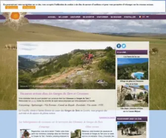 Causses-Cevennes.com(Cévennes) Screenshot