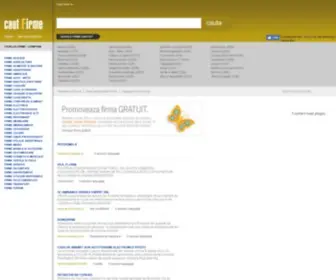 Cautfirme.ro(Catalog firme si companii) Screenshot