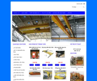 CautruCDamdoi.com(Thiết bị nâng chuyển) Screenshot