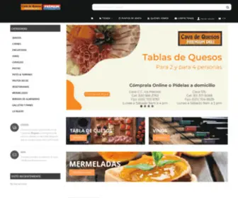 Cavadequesos.com(Cava de Quesos) Screenshot