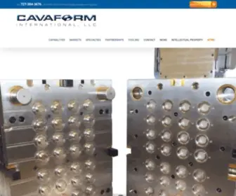 Cavaform.com(Cavaform International) Screenshot