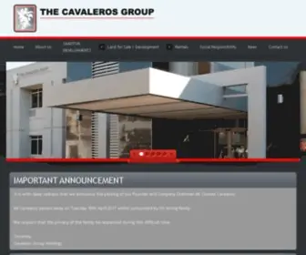 Cavaleros.co.za(Cavaleros) Screenshot