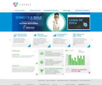Cavali.com.pe(Cavali) Screenshot